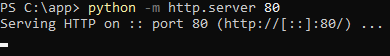 HTTP server