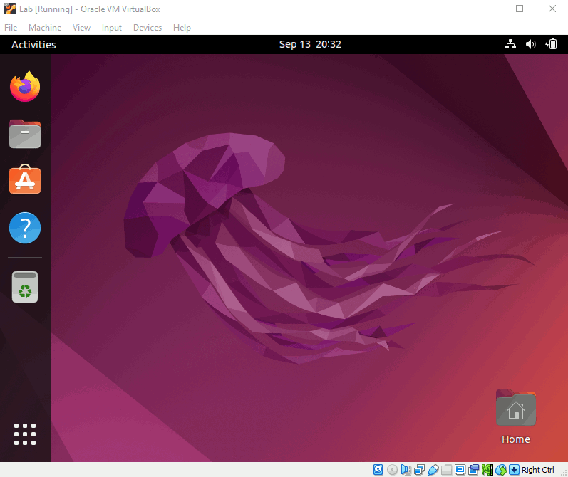 Ubuntu desktop